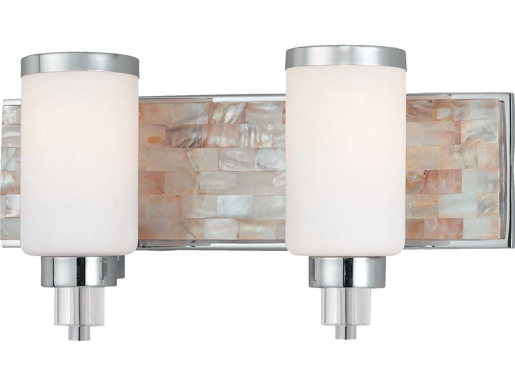 Minka Lavery Cashelmara Chrome Glass Vanity Light | MGO324277