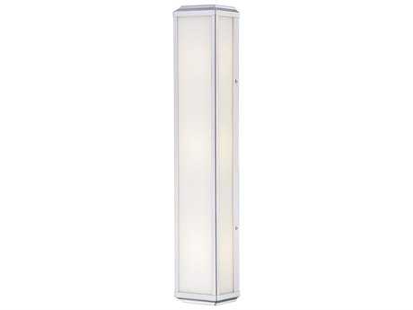 Minka Lavery Daventry Polished Nickel Glass Vanity Light