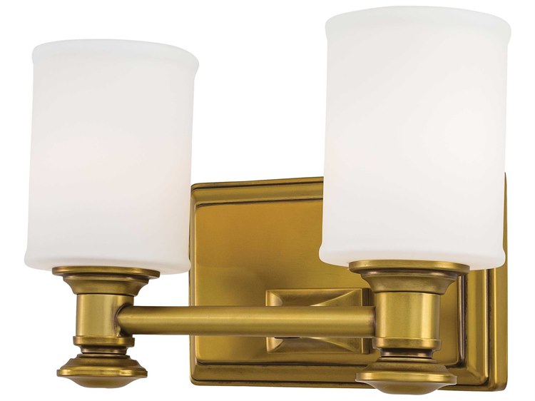 Minka Lavery Harbour Point Liberty Gold Glass LED Vanity Light