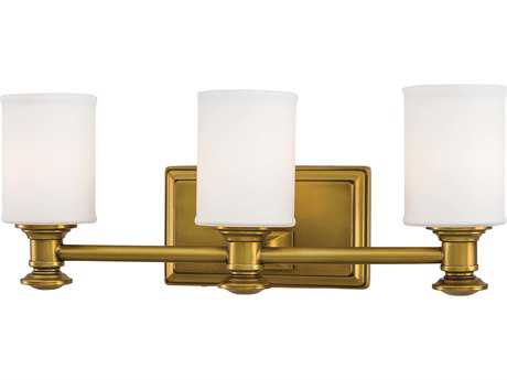 Minka Lavery Harbour Point 19" Wide Liberty Gold Glass LED Vanity Light
