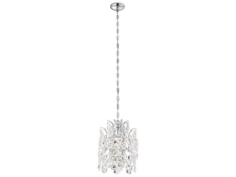 Minka Lavery Isabella Crown 1-Light Chrome Crystal Geometric Mini Pendant
