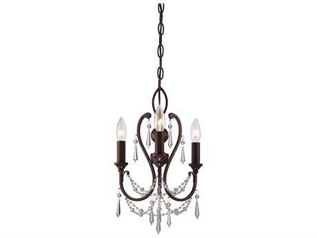 Minka Lavery 3-Light Vintage Bronze Candelabra Chandelier