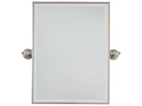 Minka Lavery Pivoting Brushed Nickel Wall Mirror