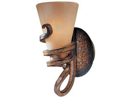 Minka Lavery Tofino Bronze Glass Wall Sconce