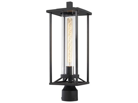 Minka Lavery Trescott Glass Outdoor Post Light