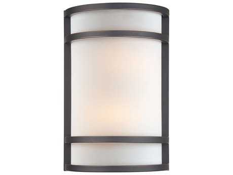 Minka Lavery Dark Restoration Bronze Glass Wall Sconce