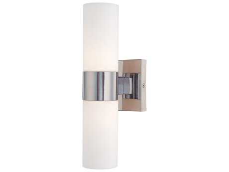 Minka Lavery Chrome Glass Wall Sconce