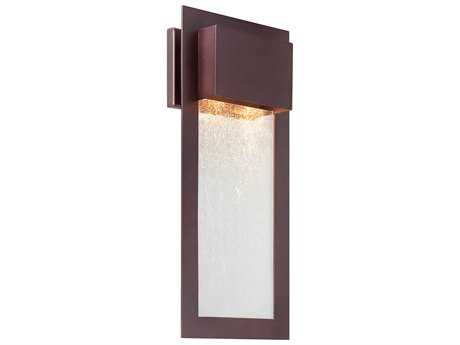 Minka Lavery Westgate Alder Bronze Glass Outdoor Wall Light