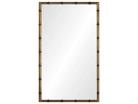 Mirror Home Barclay Butera Gold Leaf Rectangular Wall Mirror