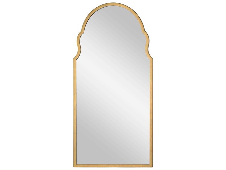 Mirror Image Home Bunny Williams Distressed Gold Leaf 24''W x 48''H