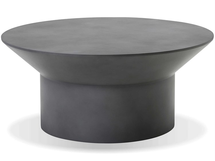 Mobital Boracay Grey Concrete 36 Wide Round Coffee Table - Bungalow 5 Crystal Coffee Table Mobital Boracay Grey Concrete 36 Wide Round Coffee Table - Bungalow 5 Crystal Coffee Table