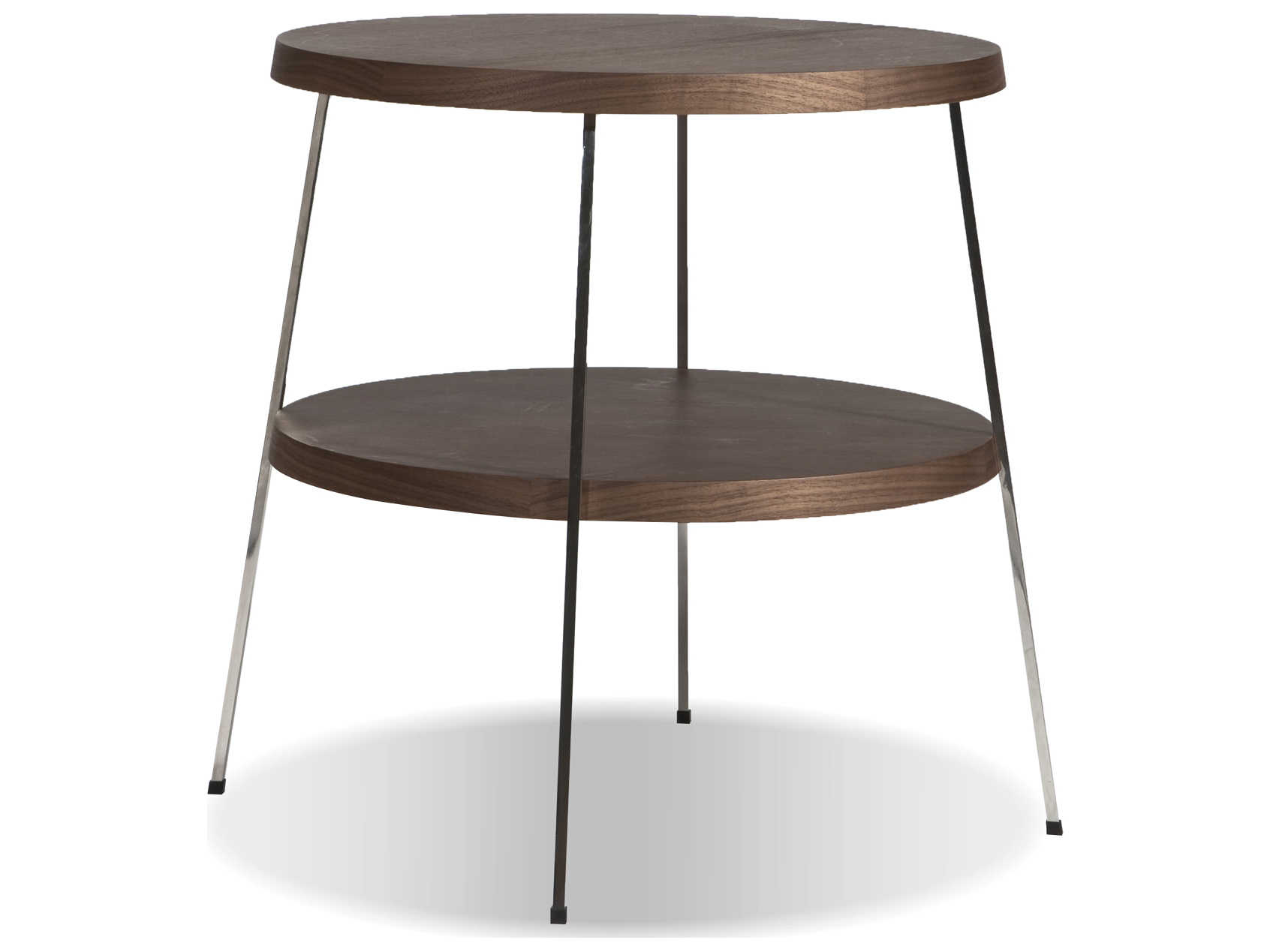 Mobital Double Decker Stained Walnut / Polished Stainless Steel 12