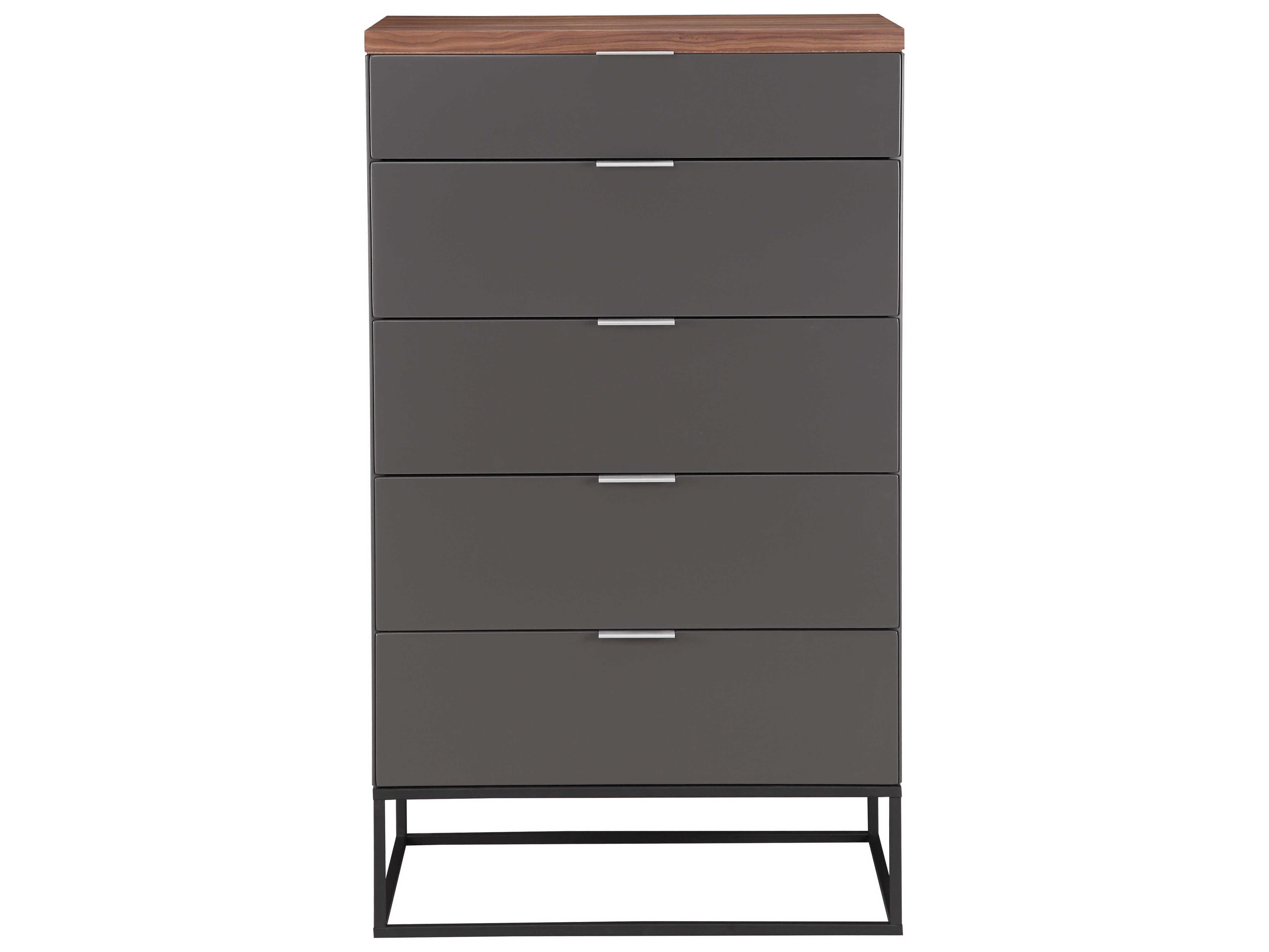 Moe S Home Collection Leroy Dark Grey Tall Cabinet Meer205725