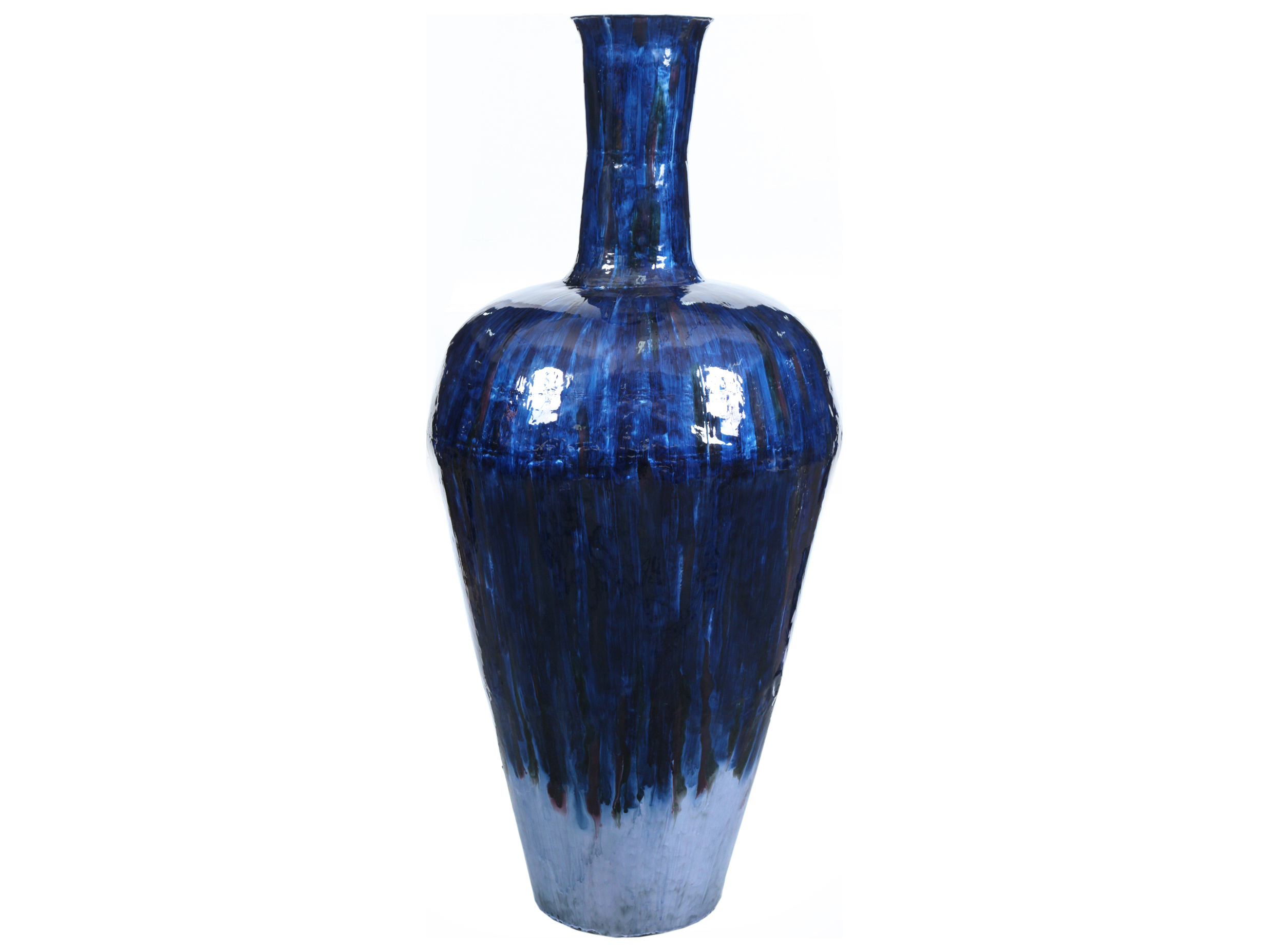 Moe's Home Collection Dark Blue Vase MEIX110219