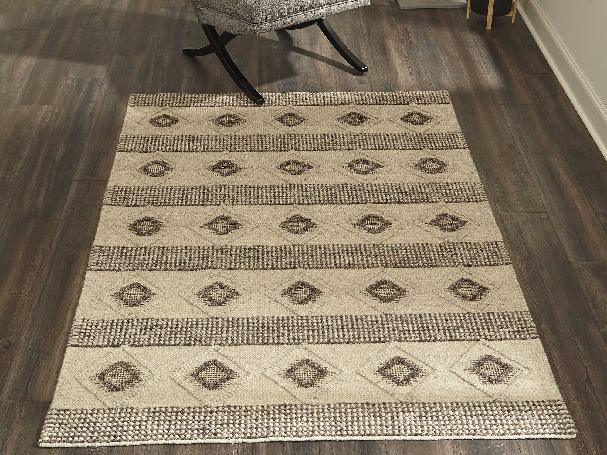 Momeni Andes Beige Rectangular Area Rug MOANDESAND6BGE