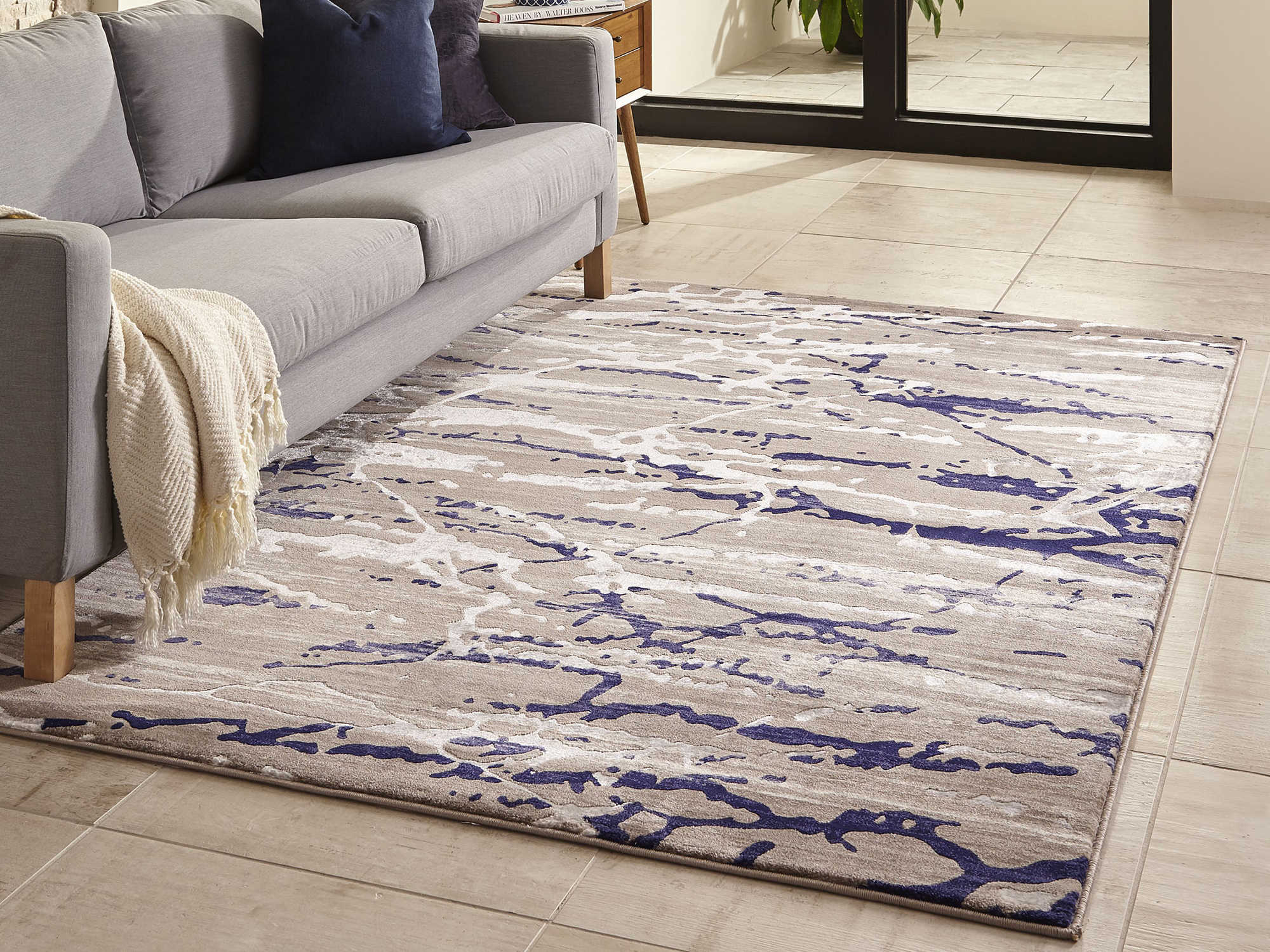 Momeni Monterey Sand Rectangular Area Rug MOMONTEMO01SND
