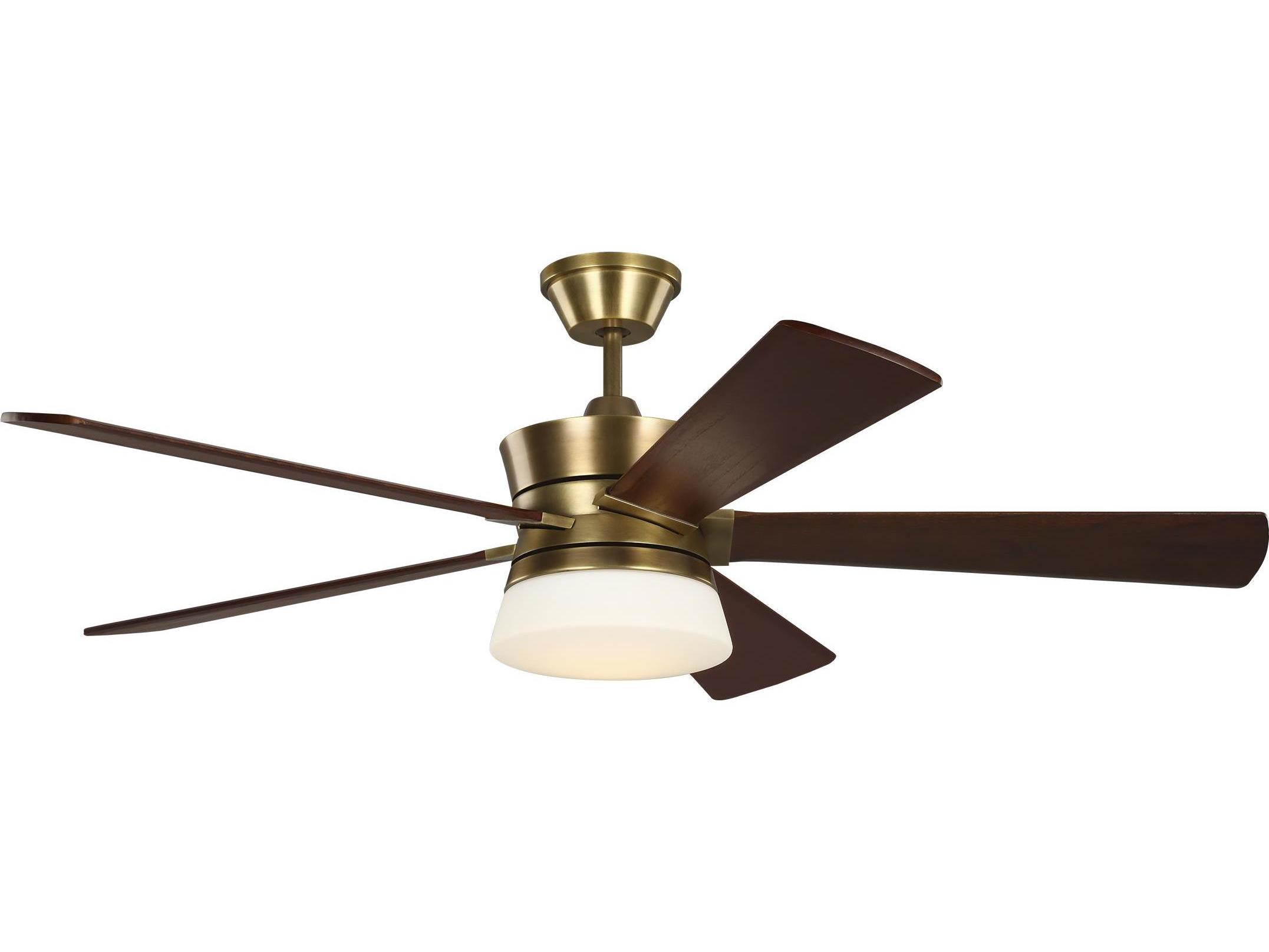 Monte Carlo Fans Atlantic Hand-Rubbed Antique Brass 56'' Wide Indoor ...