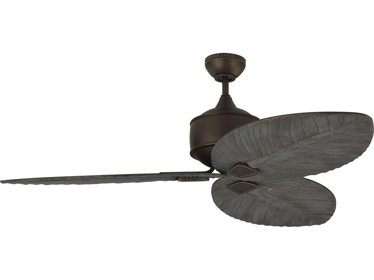 Monte Carlo Fans Delray Roman Bronze 56 Wide Outdoor Ceiling Fan