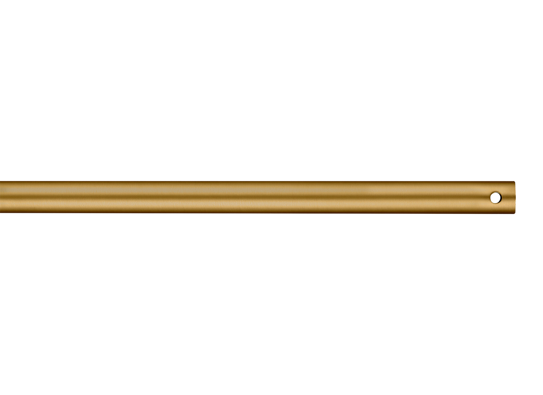Monte Carlo Burnished Brass 18'' Downrod MCFDR18BBS