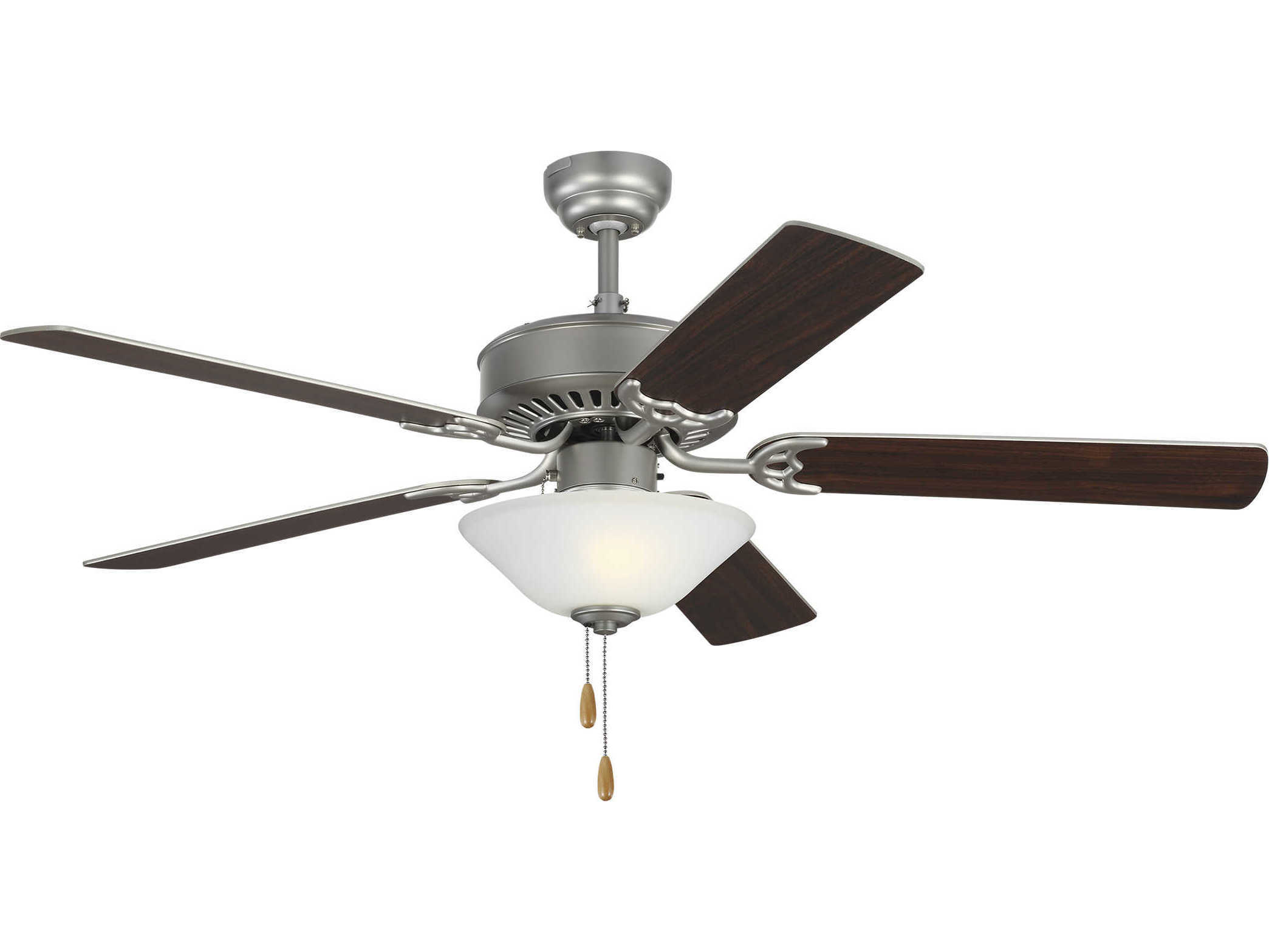 Monte Carlo Fans Haven 52 Led 2 Brushed Pewter Indoor Ceiling Fan