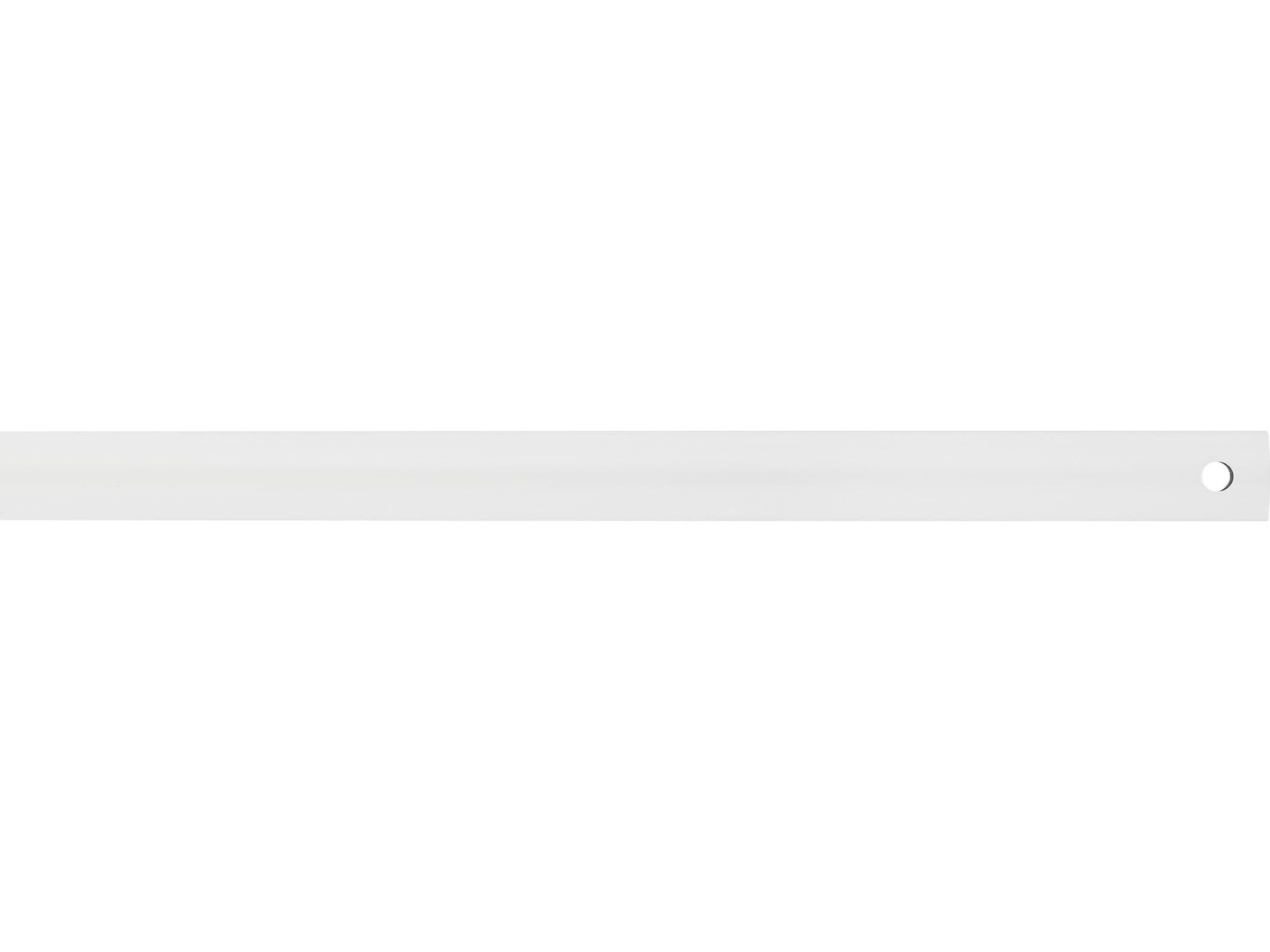 Monte Carlo Fans Maverick Coastal Matte White 24'' Downrod MCFDRC24RZW