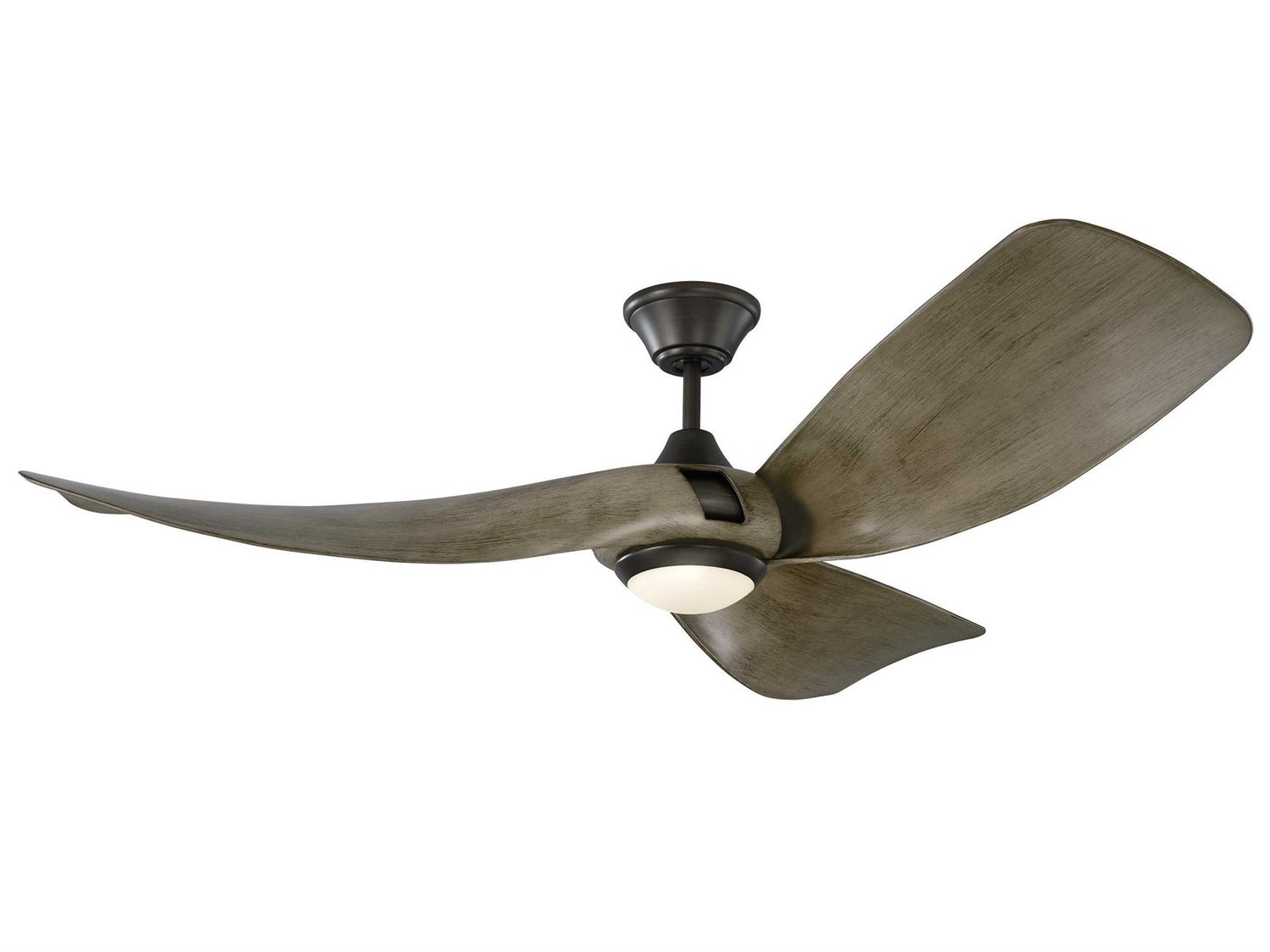 Monte Carlo Fans Melody Aged Pewter 56 Wide Led Indoor Outdoor