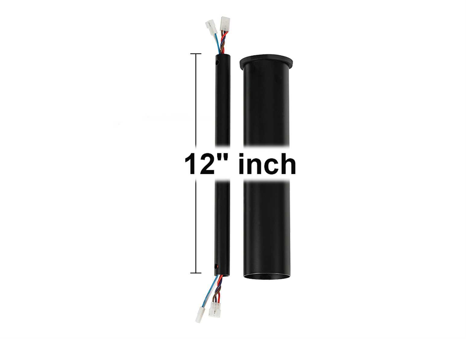 Monte Carlo Fans 12'' Minimalist Downrod MCFDRM12