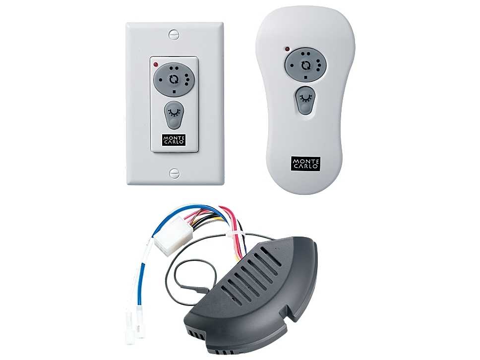 Monte Carlo Fans Reversible Wall or Hand Held Remote Control Kit MCFCK300