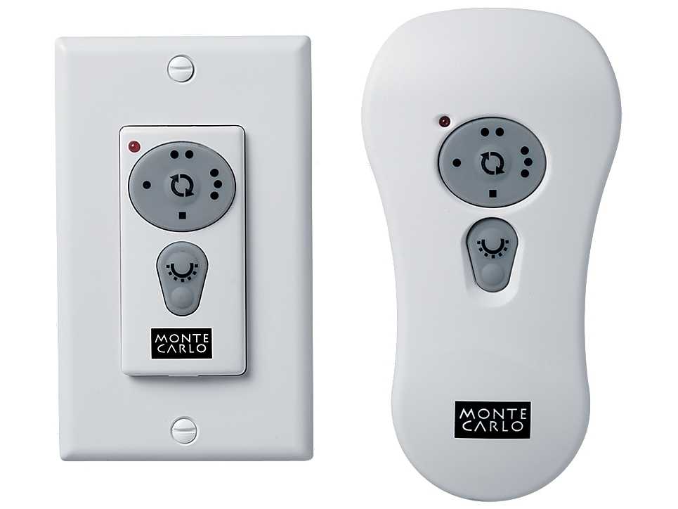 Monte Carlo Fans Reversible Wall or Hand Held Remote Transmitter