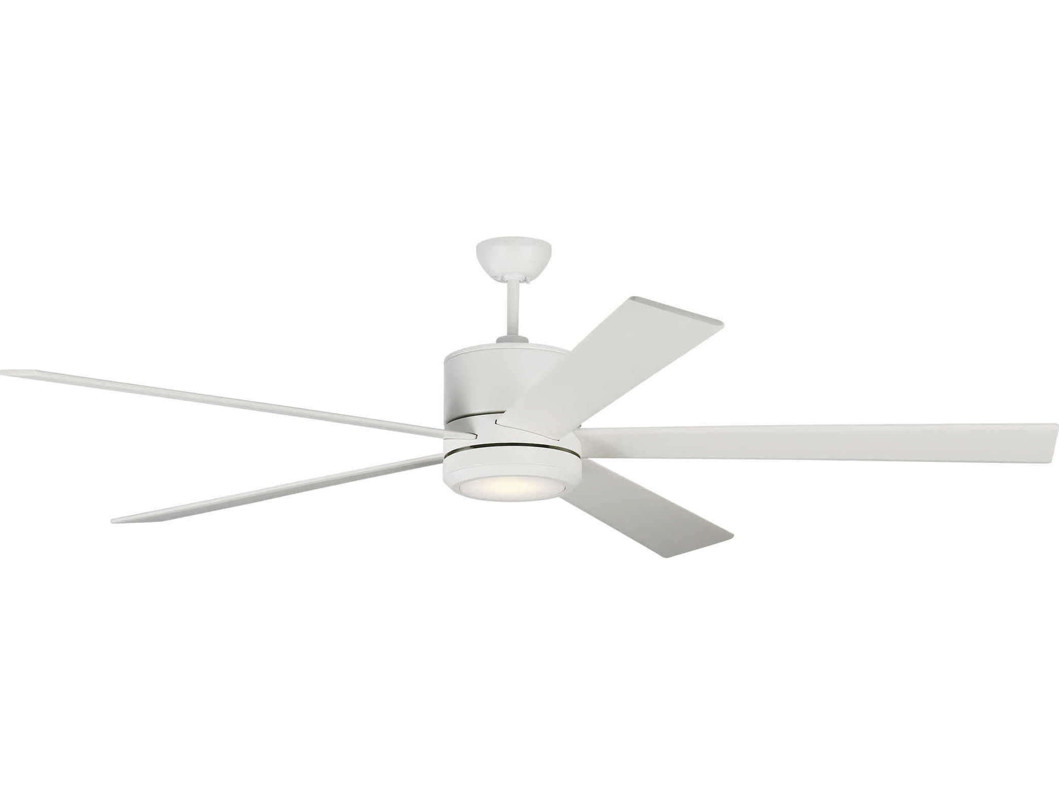 Monte Carlo Fans Vision 72 Matte White Indoor Ceiling Fan