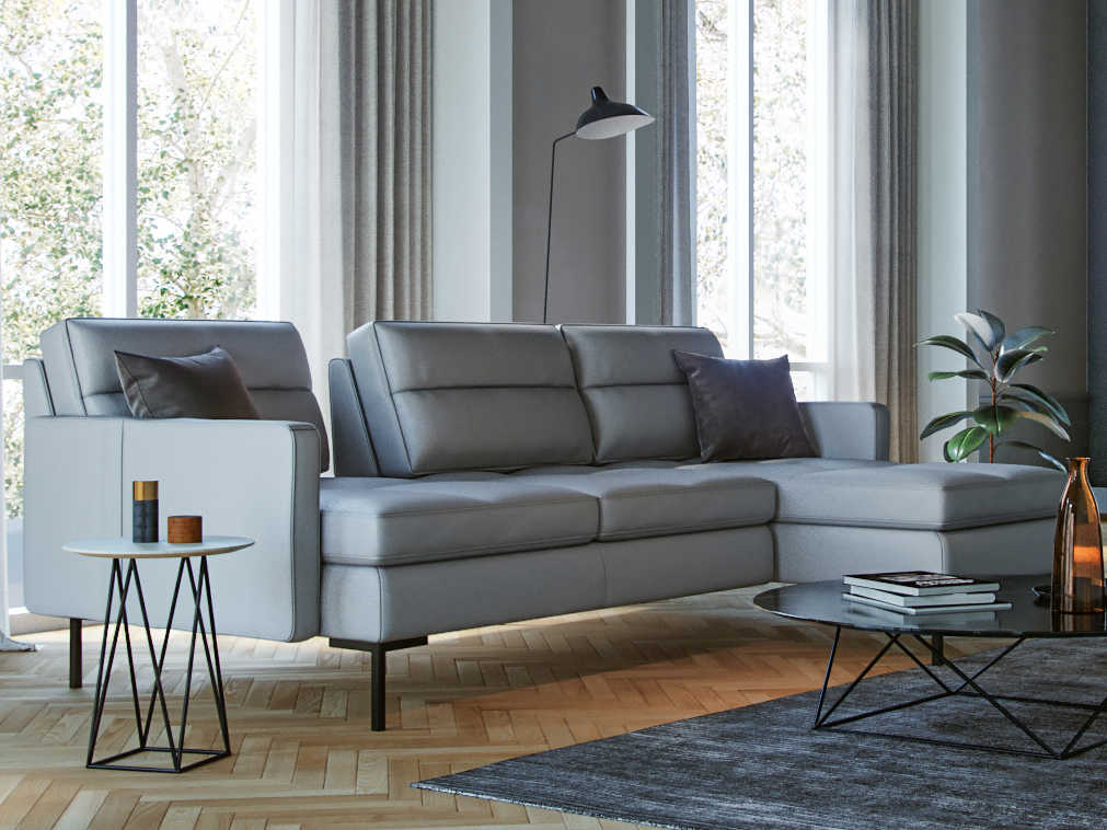 Moroni Viggo Light Grey Sectional Sofa Moroni Viggo Light Grey Sectional Sofa