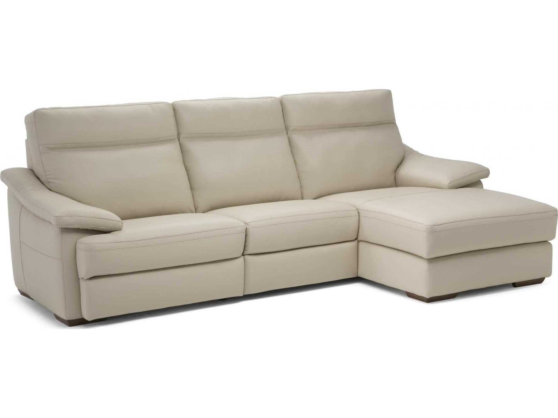 Natuzzi Editions Pazienza Sectional Sofa with Right Arm Facing Chaise