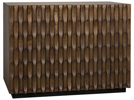 Noir 43" Walnut Wood Dark Sideboard