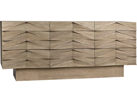 Noir 75" Walnut Wood Washed Sideboard