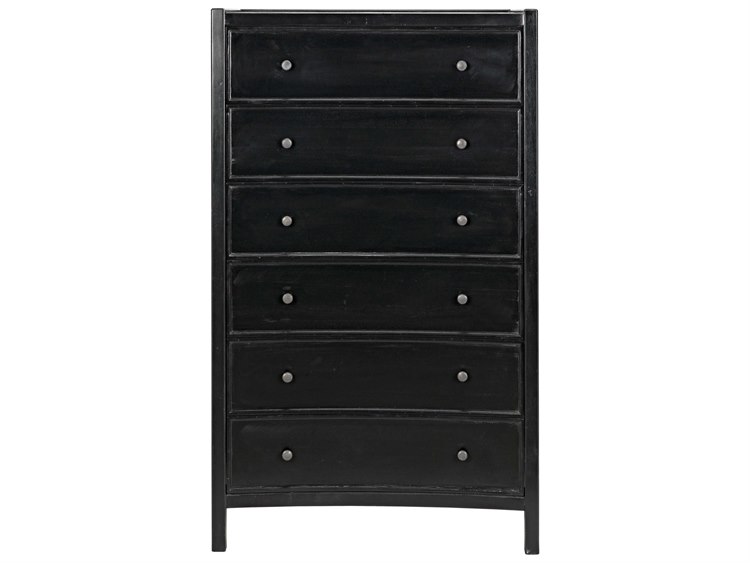 black tallboy drawers