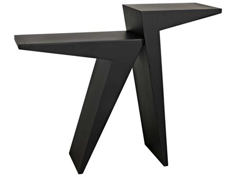 Noir Metal Console Table