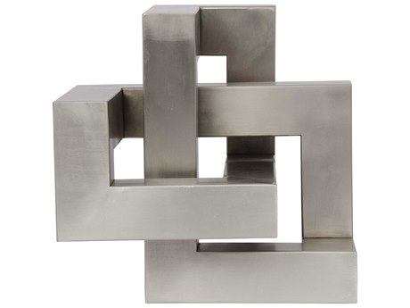 Noir Antique Silver Illusion Object
