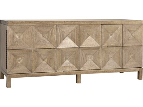 Noir 76" Walnut Wood Washed Sideboard