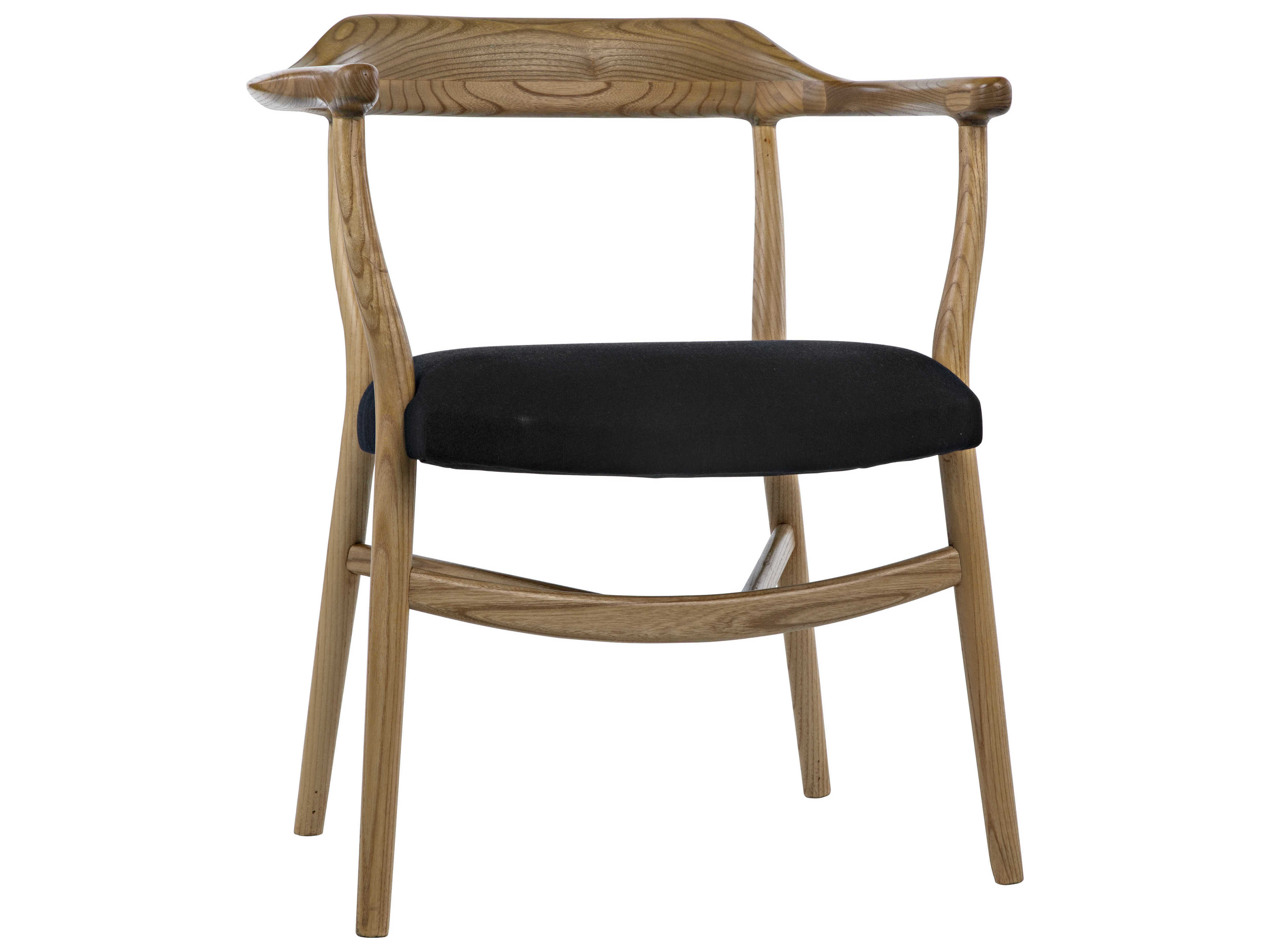 Noir Furniture Natural Arm Dining Chair NOIAE22N
