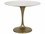 Noir Furniture Laredo Antique Brass & Marble 40.5'' Round Dining Table  NOIGTAB514MB40