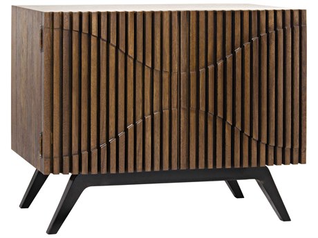 Noir 40" Walnut Wood Dark Sideboard