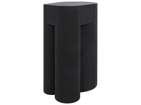Noir Metal Black End Table
