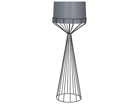 Noir Matte Black Floor Lamp