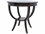 Noir Living Room Accents Round End Table  NOIGTAB223