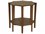 Noir Octagon Wood Ebony Walnut End Table  NOIGTAB335EB