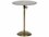 Noir Round Black Metal End Table  NOIGTAB654MTB