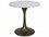 Noir Furniture Laredo Table Antique Brass 20'' Round Pedestal Table  NOIGTAB514MB20