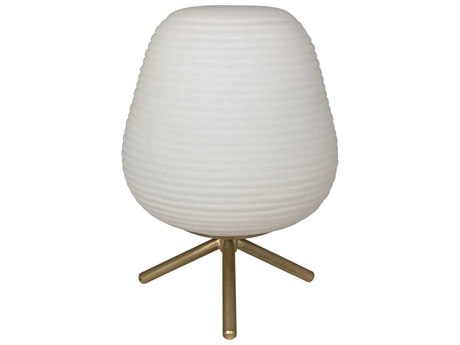 Noir Antique Brass Table Lamp