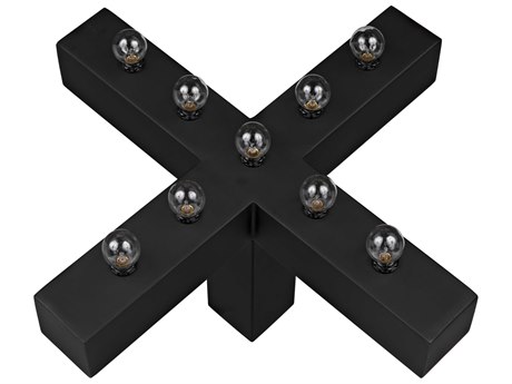Noir 9 - Light Black Metal Table Lamp