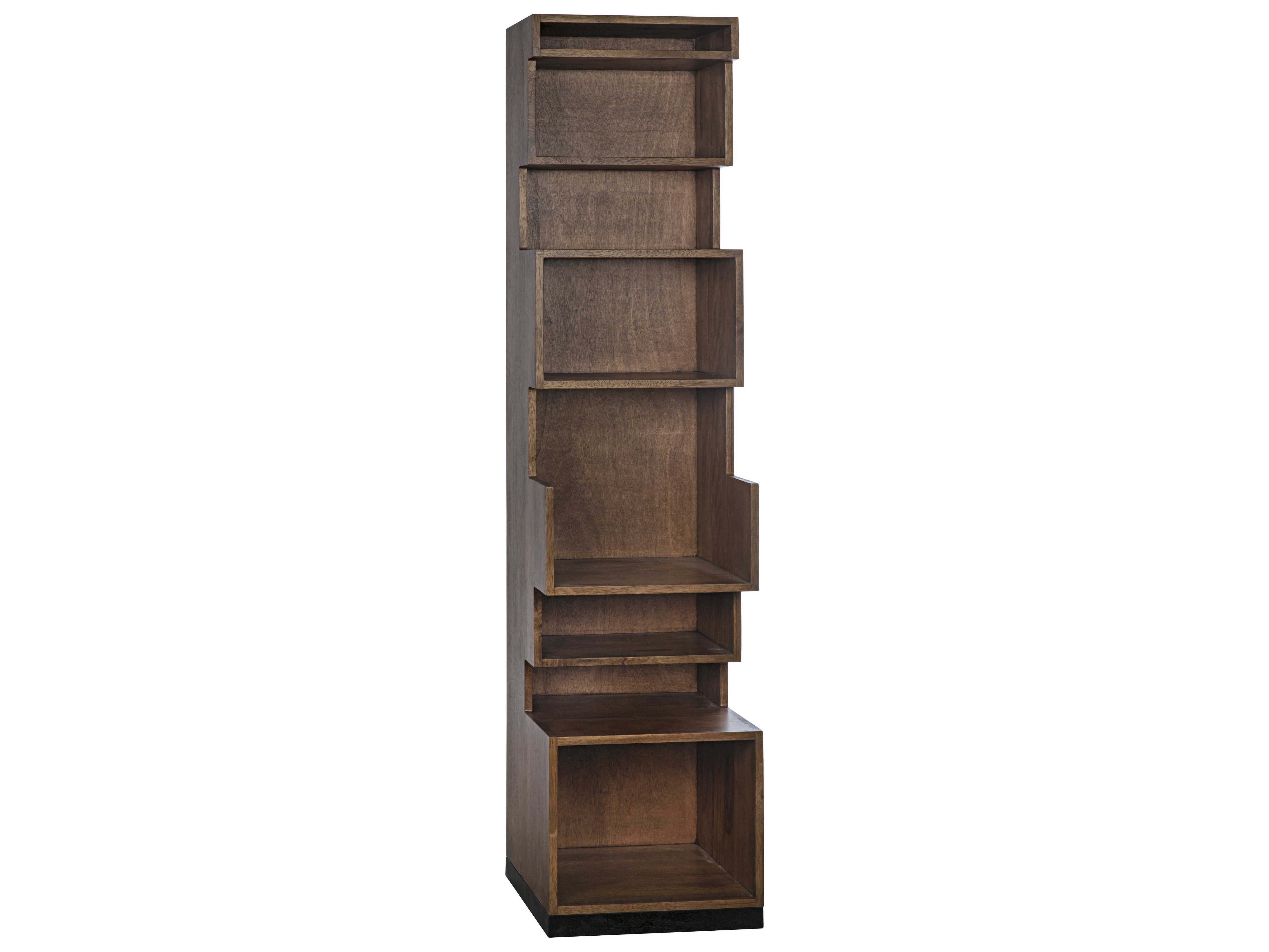 Noir Furniture Dark Walnut Bookcase NOIGBCS187DW